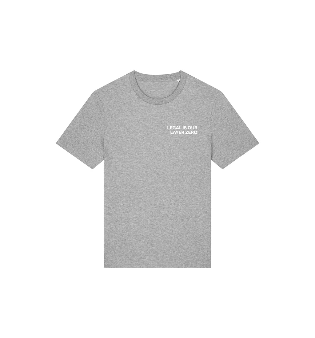 T-Shirt Creator 2.0 | "LEGAL IS OUR LAYER ZERO"