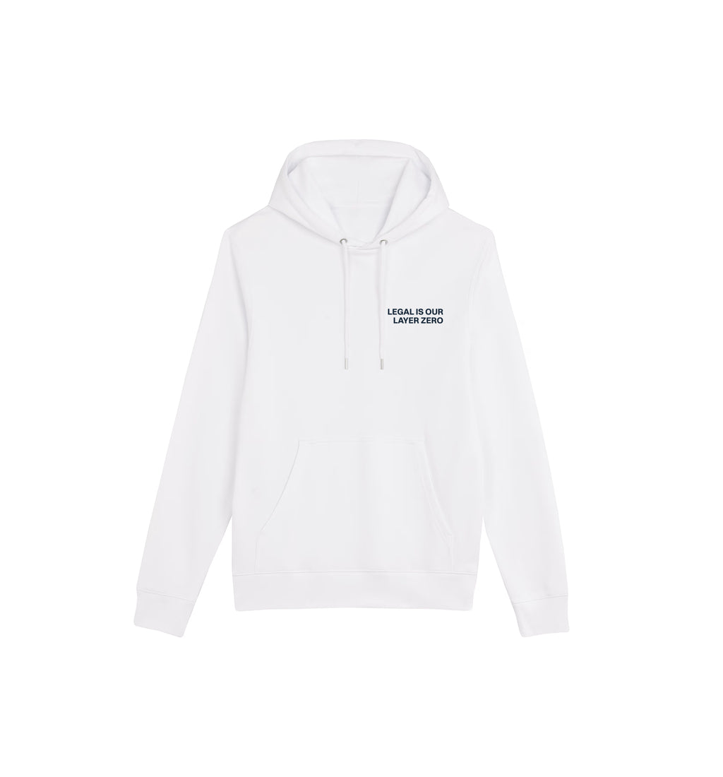 Hoodie Archer | "LEGAL IS OUR LAYER ZERO"