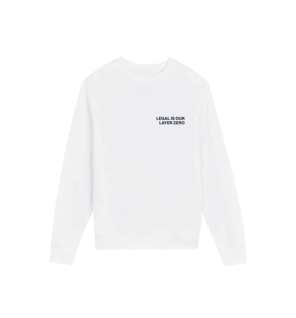Pullover Matcher | "LEGAL IS OUR LAYER ZERO"