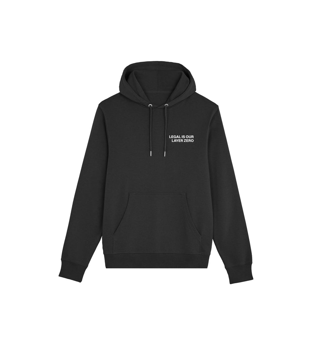 Hoodie Archer | "LEGAL IS OUR LAYER ZERO"