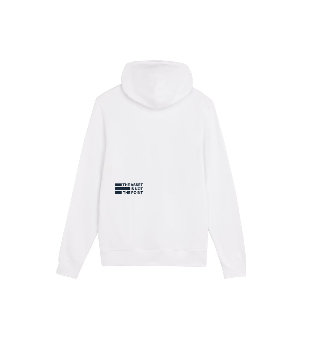 Hoodie Archer | "THE ASSET IS NOT THE POINT"