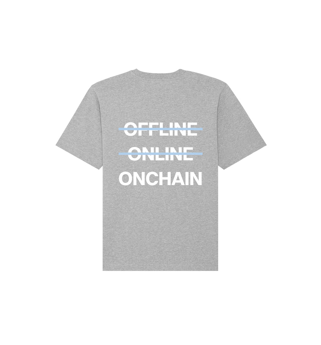 T-Shirt Freestyler | "O̶F̶F̶L̶I̶N̶E̶ O̶N̶L̶I̶N̶E̶ ONCHAIN"