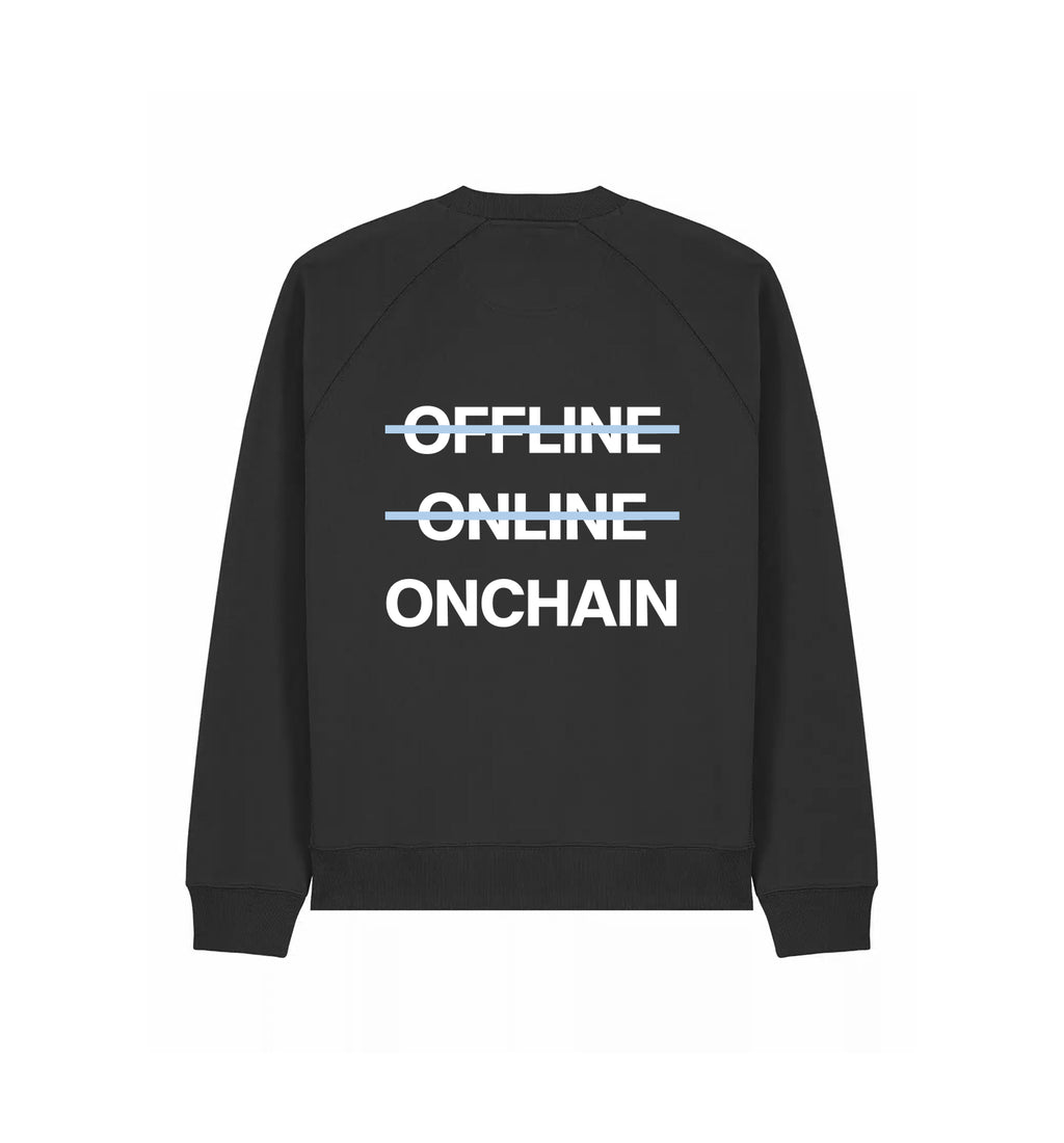 Pullover Knoxer | "O̶F̶F̶L̶I̶N̶E̶ O̶N̶L̶I̶N̶E̶ ONCHAIN"