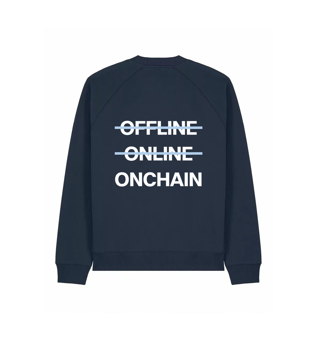 Pullover Knoxer | "O̶F̶F̶L̶I̶N̶E̶ O̶N̶L̶I̶N̶E̶ ONCHAIN"