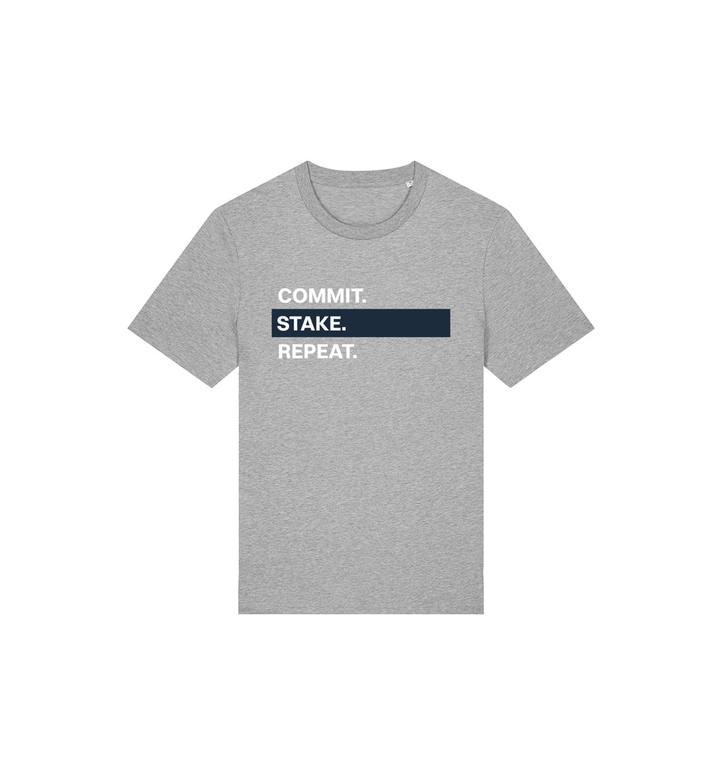 T-Shirt Creator 2.0 | "COMMIT. STAKE. REPEAT."